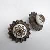 Brass Starburst Lions Den Knob  Drawer Pulls and Cabinet Knobs
