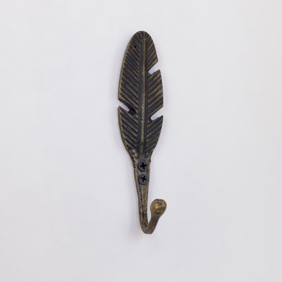 Bronze Feather Hook  Drawer Pulls and Cabinet Knobs