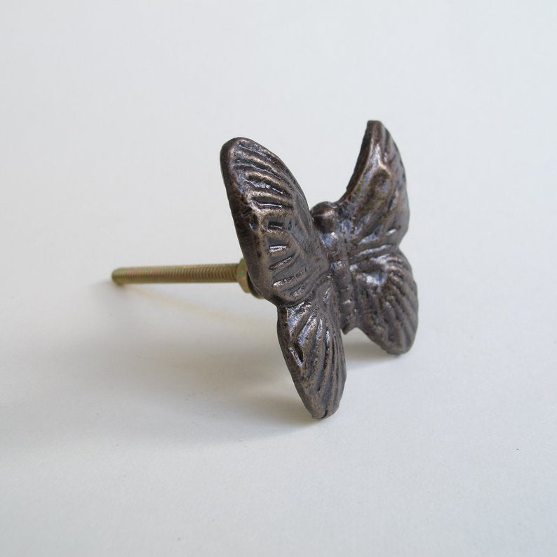 Bronze Butterfly Pull  Drawer Pulls and Cabinet Knobs