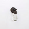 Crystal Drop Knob Bronze  Drawer Pulls and Cabinet Knobs