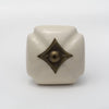 Euro Knob Creme Drawer Pulls and Cabinet Knobs