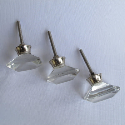 Evelyn Glass Knob  Drawer Pulls and Cabinet Knobs