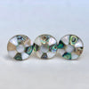 Mini Faceted Mother of Pearl Knob Multi-Color