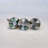 Mini Faceted Mother of Pearl Knob Multi-Color