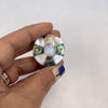 Mini Faceted Mother of Pearl Knob Multi-Color