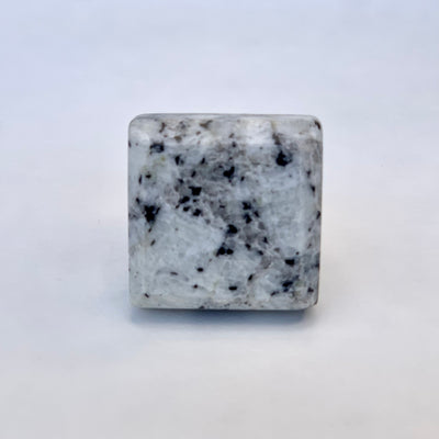 Multi Shade Gray Marbled Stone Knob