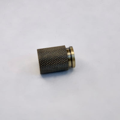 Knurled Bronze Brass Pull