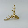 Gold Reindeer Hook