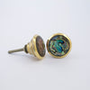 Black Mother of Pearl Galaxy Knob  Drawer Pulls and Cabinet Knobs