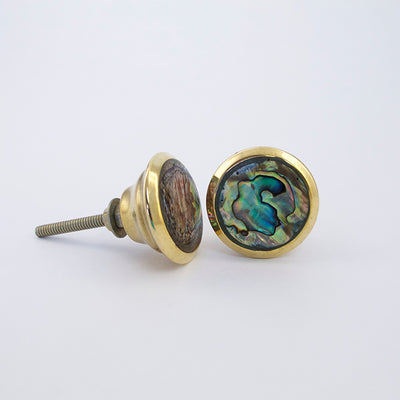 Black Mother of Pearl Galaxy Knob  Drawer Pulls and Cabinet Knobs