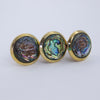 Black Mother of Pearl Galaxy Knob  Drawer Pulls and Cabinet Knobs