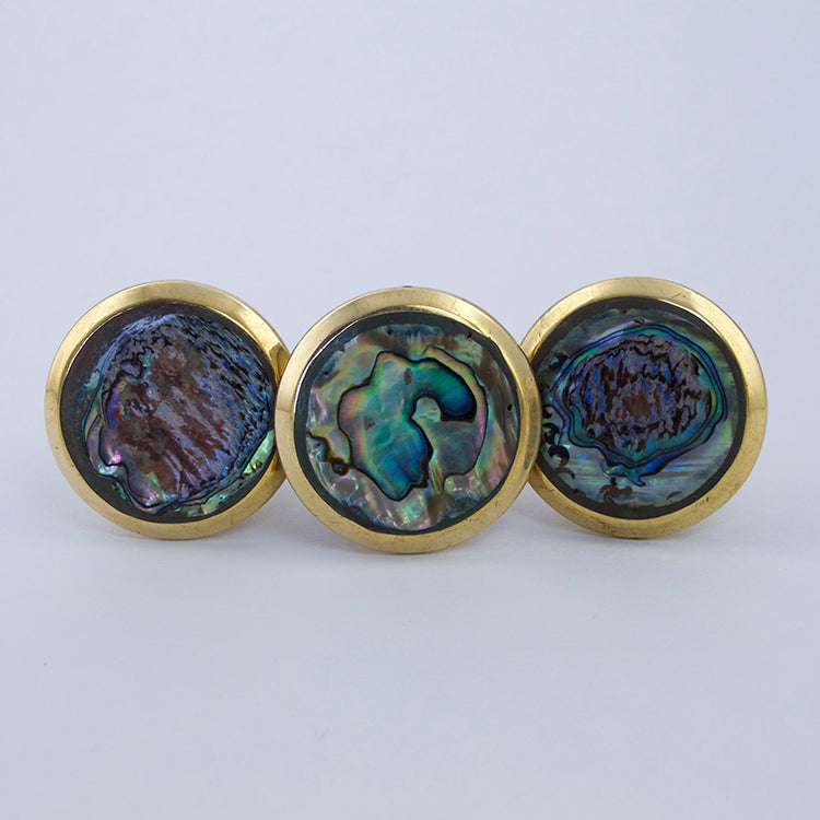 Black Mother of Pearl Galaxy Knob  Drawer Pulls and Cabinet Knobs
