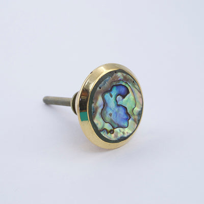 Black Mother of Pearl Galaxy Knob  Drawer Pulls and Cabinet Knobs