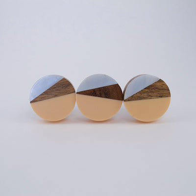 Cotton Candy Geo Knob  Drawer Pulls and Cabinet Knobs