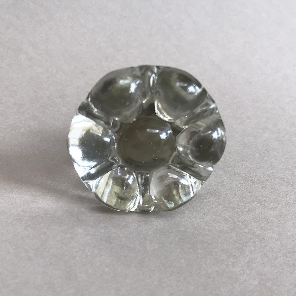 Glass Flora Knob  Drawer Pulls and Cabinet Knobs