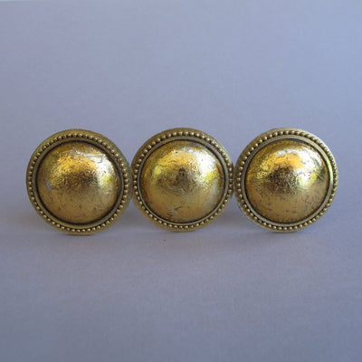 Gold Circle Pull  Drawer Pulls and Cabinet Knobs