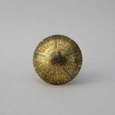 Gold Elsa Knob  Drawer Pulls and Cabinet Knobs