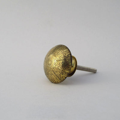 Gold Elsa Knob  Drawer Pulls and Cabinet Knobs