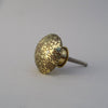 Gold Flower Knob  Drawer Pulls and Cabinet Knobs