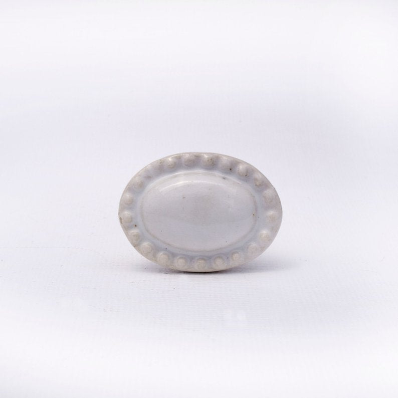 Petite Halo Ivory Pull  Drawer Pulls and Cabinet Knobs