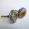 Hand-Painted Sunflower Knob  Drawer Pulls and Cabinet Knobs