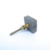 Modern Marble Square Knob - Unique Cabinet Pulls,  Beautiful Drawer Knob, Dresser Knob, Drawer Pulls, Knobs and Pulls