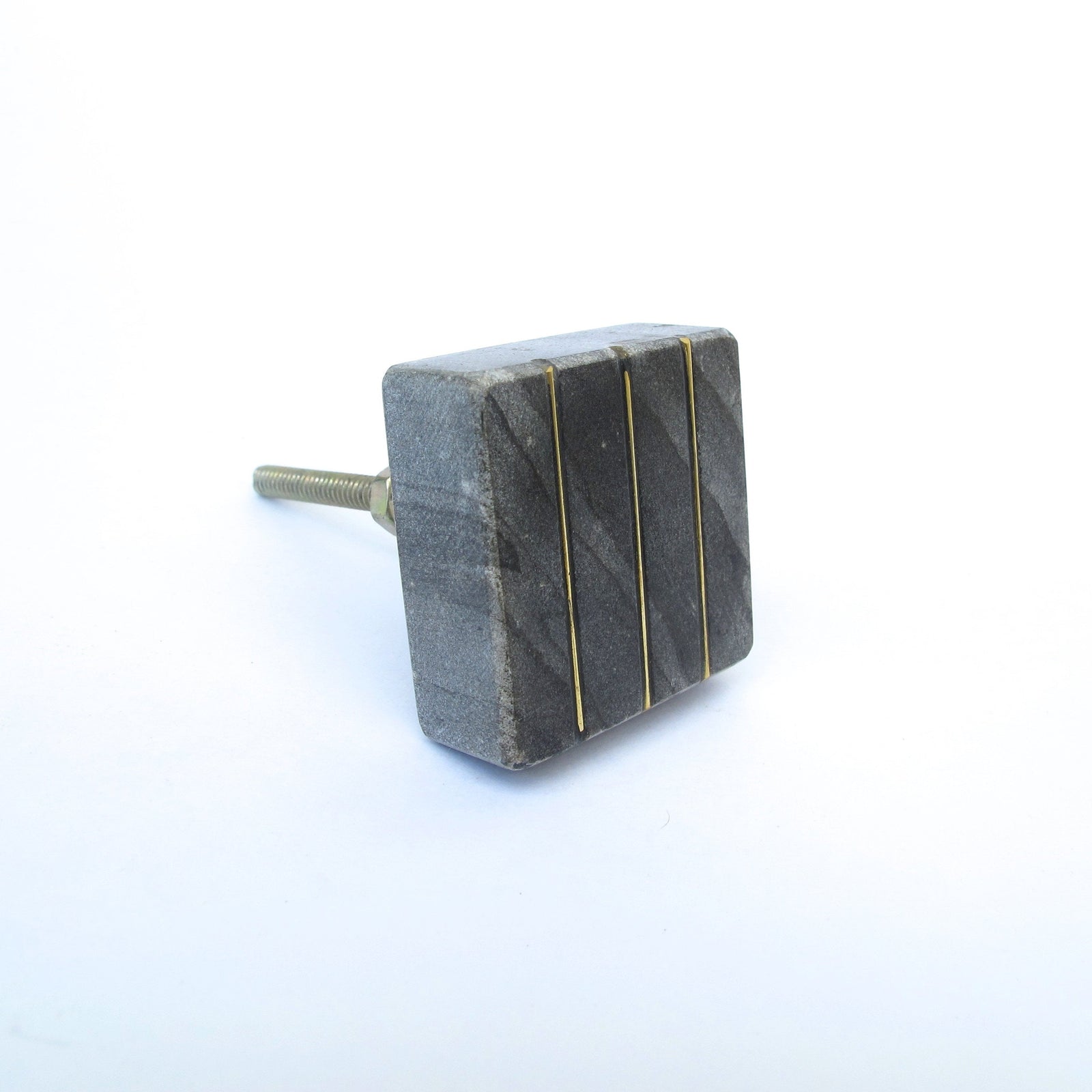 Modern Marble Square Knob - Unique Cabinet Pulls,  Beautiful Drawer Knob, Dresser Knob, Drawer Pulls, Knobs and Pulls