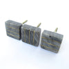 Modern Marble Square Knob - Unique Cabinet Pulls,  Beautiful Drawer Knob, Dresser Knob, Drawer Pulls, Knobs and Pulls