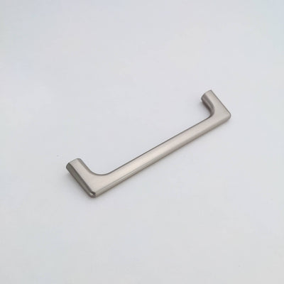 Simple Matte Silver Handles - Drawer Handles pulls, Silver Satin Finish, Cabinet  Pulls, Solid Metal,  Modern Cabinet Pull Handles