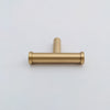 Satin Gold Flared End Handles - Drawer Handles pulls, Gold Satin Finish, Cabinet  Pulls, Solid Metal,  Modern Cabinet Pull Handles