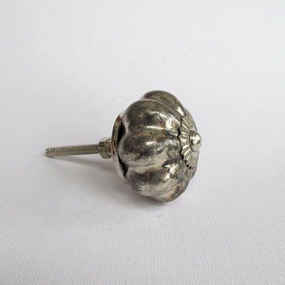 Silver Marbled Marigold Knob  Drawer Pulls and Cabinet Knobs