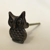 Metal Owl Knob Brass Metal Owl Knob Drawer Pulls and Cabinet Knobs