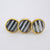 Black and White Striped Mother of Pearl Knob  Drawer Pulls and Cabinet Knobs