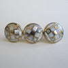 Mother of Pearl Checkerboard Knob  Drawer Pulls and Cabinet Knobs