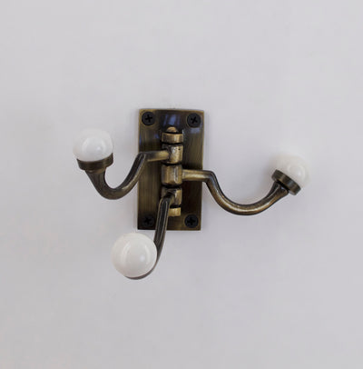 Modern Multi Hook - Bronze  Drawer Pulls and Cabinet Knobs