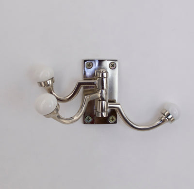 Modern Multi Hook - Silver  Drawer Pulls and Cabinet Knobs