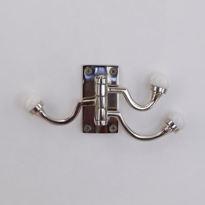 Modern Multi Hook - Silver  Drawer Pulls and Cabinet Knobs