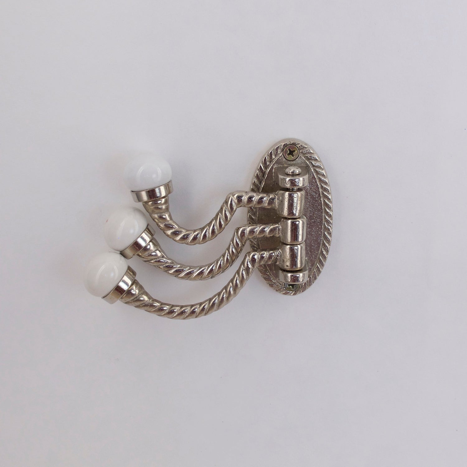 Silver Multi Sailors Hook  Drawer Pulls and Cabinet Knobs
