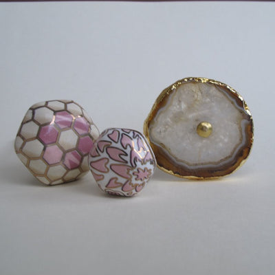 Petite Ginko Knob  Drawer Pulls and Cabinet Knobs