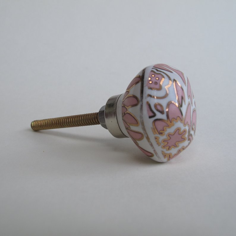 Ginko Drawer Pulls & Cabinet Knobs pink Ginko Drawer Pulls & Cabinet Knobs pink