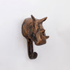 Copper Rhino Wall Hook  Drawer Pulls and Cabinet Knobs