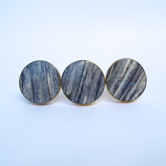 Sand Dunes Knob - Grey  Drawer Pulls and Cabinet Knobs