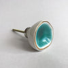 Sea Glass Knob - Turquoise  Drawer Pulls and Cabinet Knobs