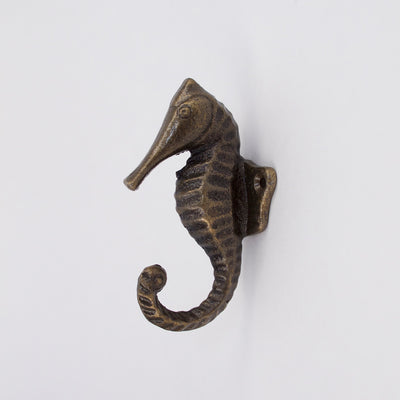 Seahorse Hook - Bronze  Drawer Pulls and Cabinet Knobs