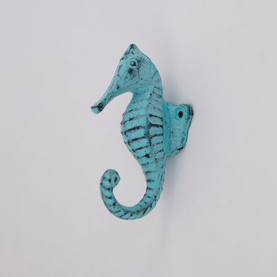 Seahorse Hook - Sea Green  Drawer Pulls and Cabinet Knobs