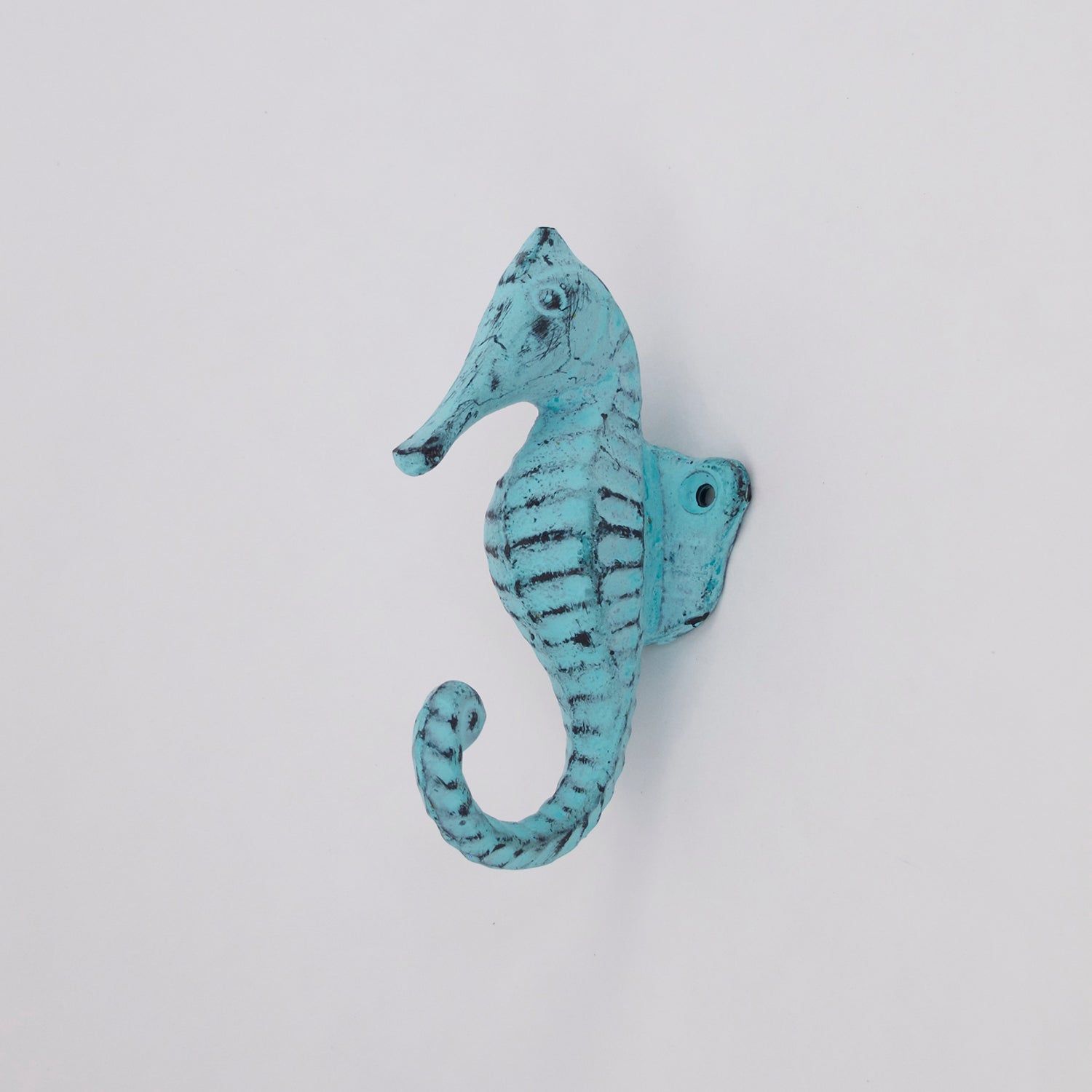 Seahorse Wall Hook - Sea Green - Hooks & Knobs