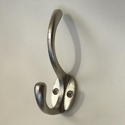 Silver Coat Hook  Drawer Pulls and Cabinet Knobs