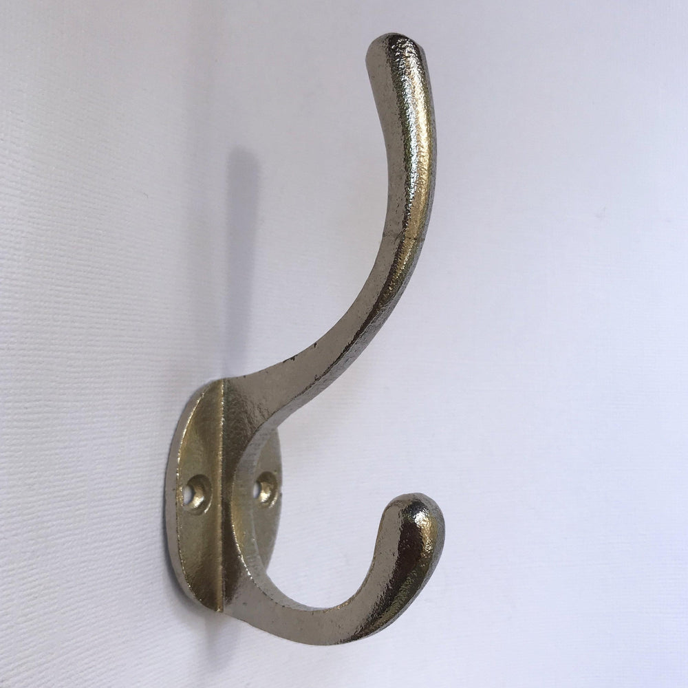 Silver Coat Hook  Drawer Pulls and Cabinet Knobs