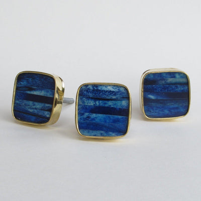 Sand Dunes - Ocean Square  Drawer Pulls and Cabinet Knobs