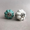 Marigold Knob - Teal  Drawer Pulls and Cabinet Knobs